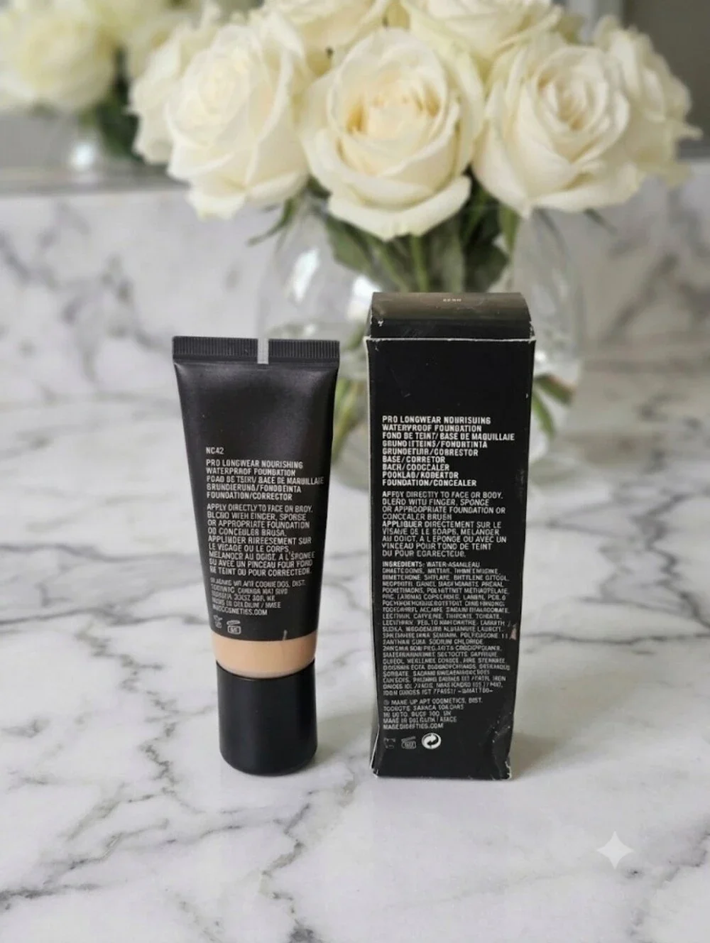 MAC Pro Longwear Nourishing Waterproof Foundation NC42 ☆RARE☆ | Read Description